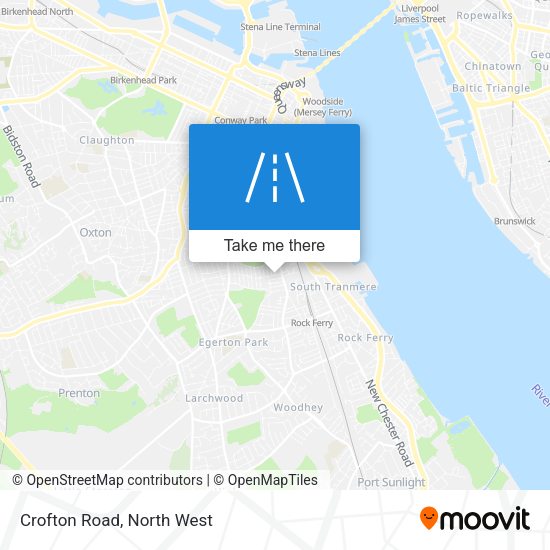 Crofton Road map