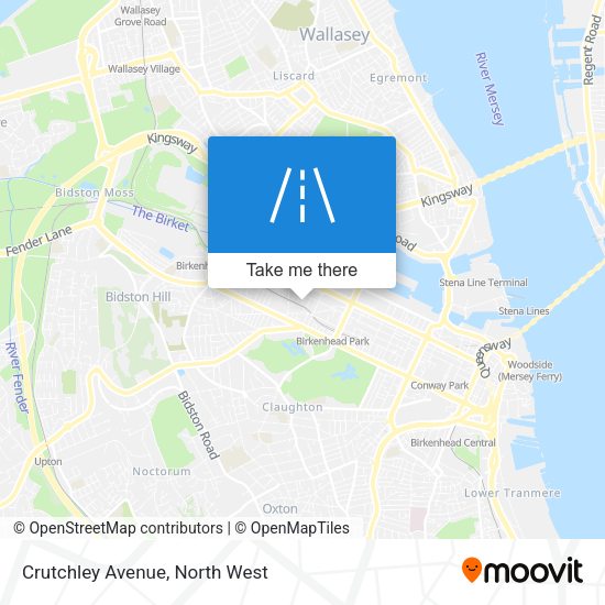 Crutchley Avenue map