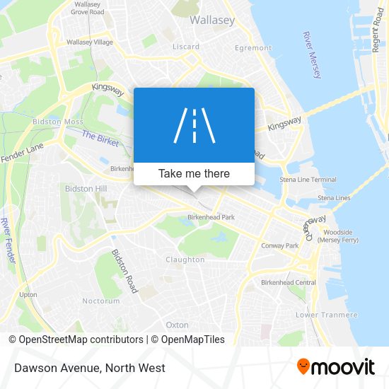 Dawson Avenue map