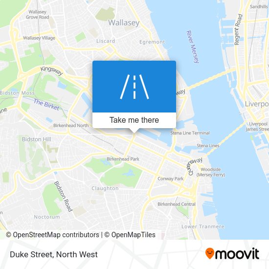 Duke Street map
