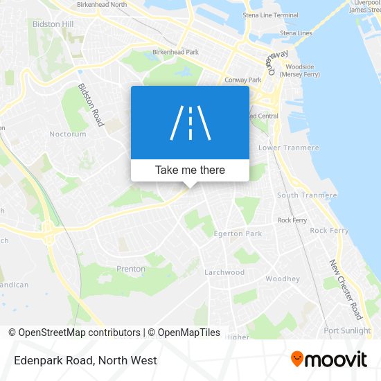 Edenpark Road map