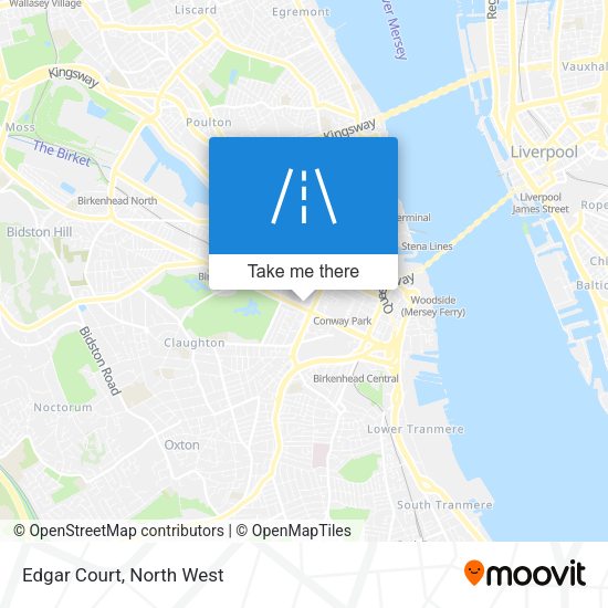 Edgar Court map