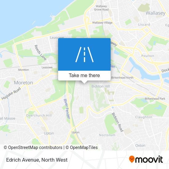 Edrich Avenue map