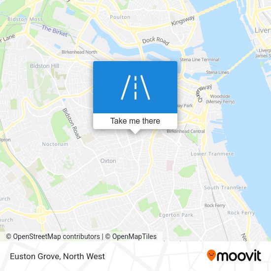 Euston Grove map