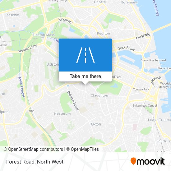 Forest Road map