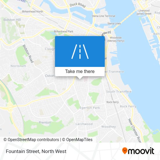 Fountain Street map