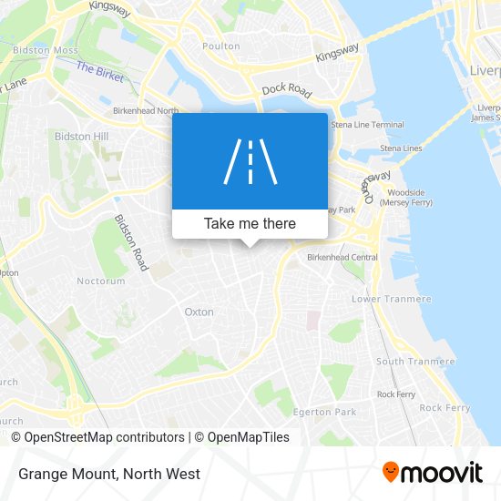 Grange Mount map