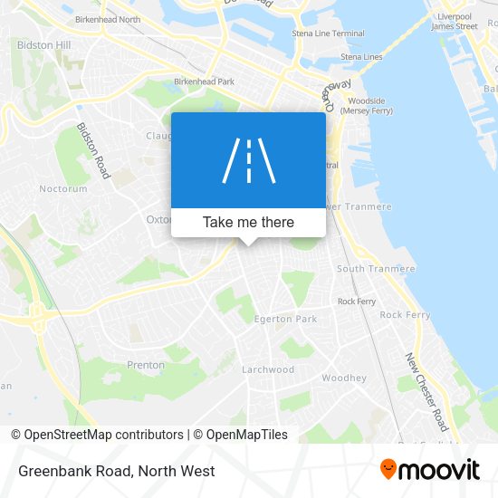 Greenbank Road map