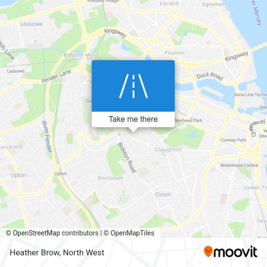 Heather Brow map