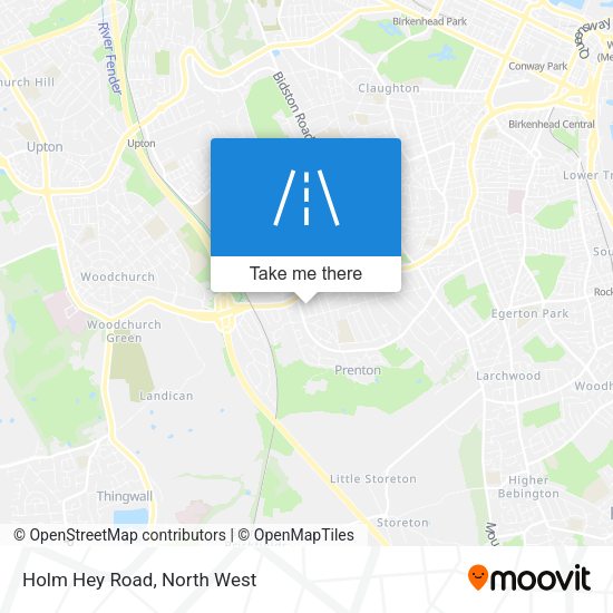 Holm Hey Road map