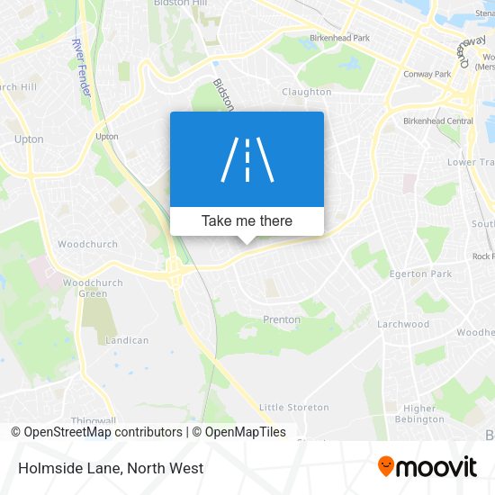 Holmside Lane map