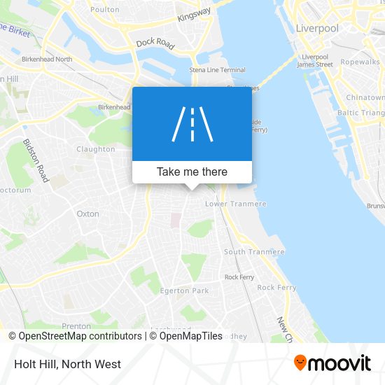 Holt Hill map