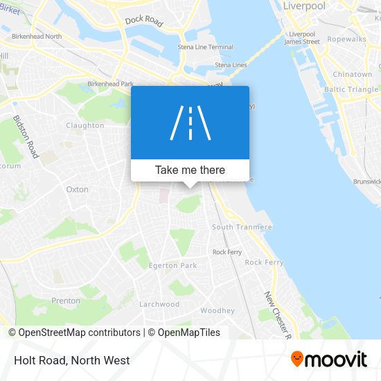 Holt Road map