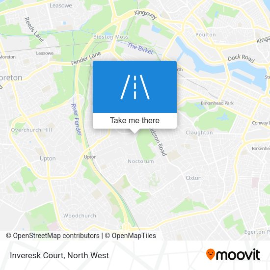 Inveresk Court map