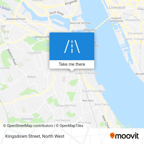 Kingsdown Street map