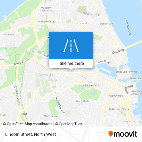 Lincoln Street map