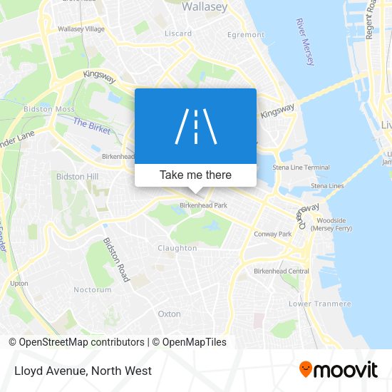 Lloyd Avenue map