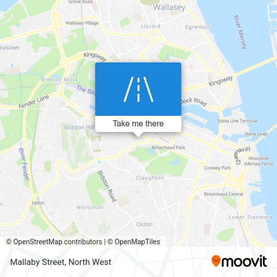 Mallaby Street map