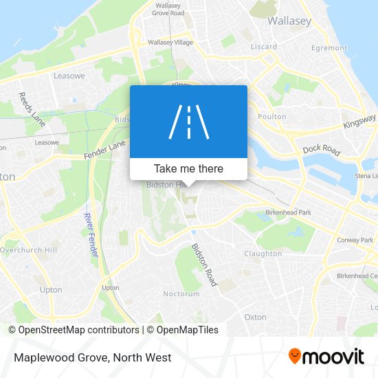 Maplewood Grove map
