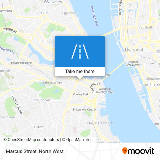 Marcus Street map