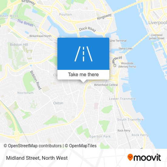 Midland Street map