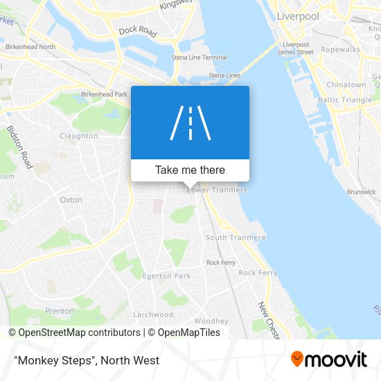 "Monkey Steps" map