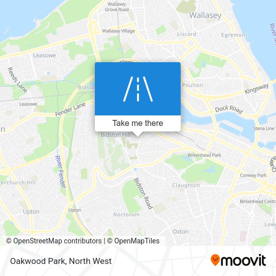Oakwood Park map
