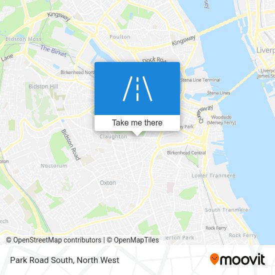 Park Road South map