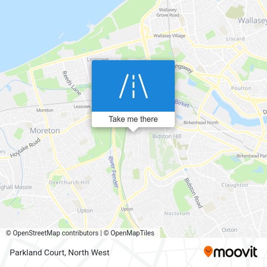 Parkland Court map