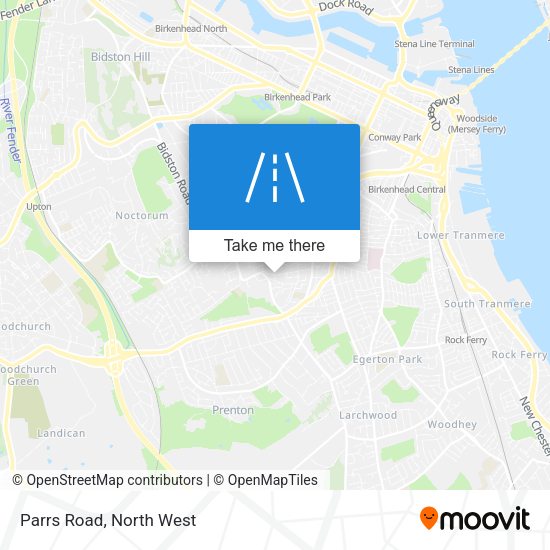 Parrs Road map