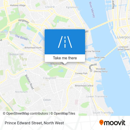 Prince Edward Street map