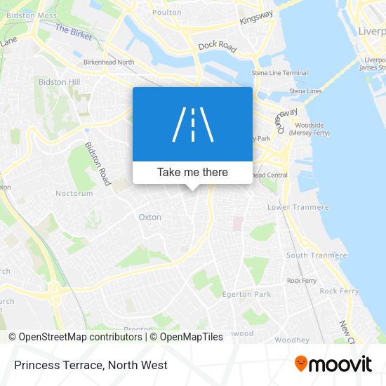 Princess Terrace map