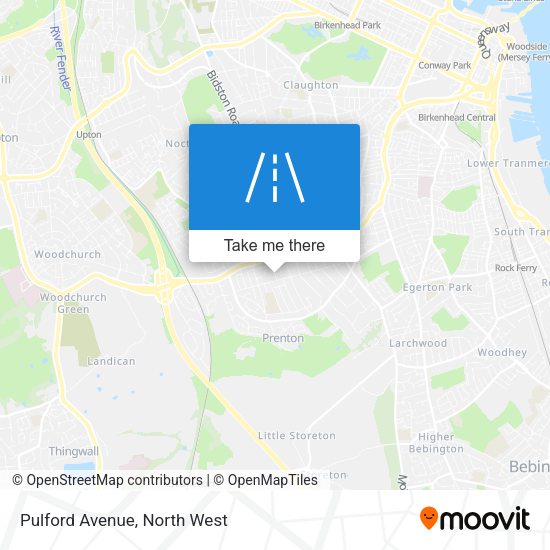 Pulford Avenue map