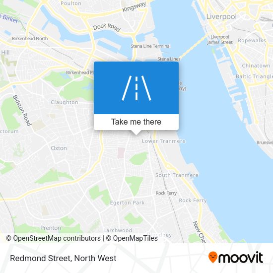 Redmond Street map