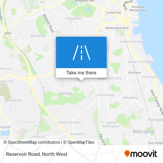 Reservoir Road map