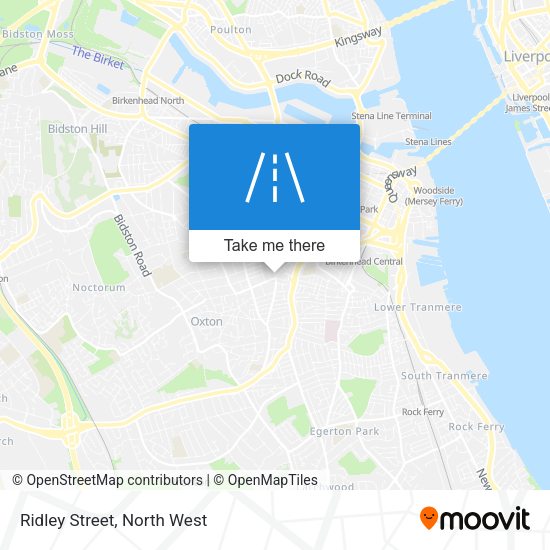 Ridley Street map