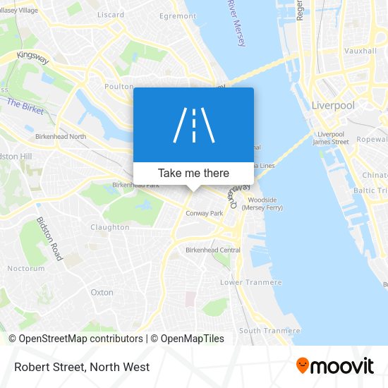 Robert Street map