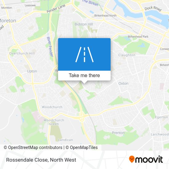 Rossendale Close map
