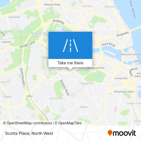 Scotts Place map