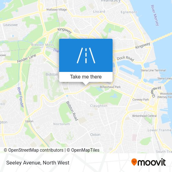 Seeley Avenue map