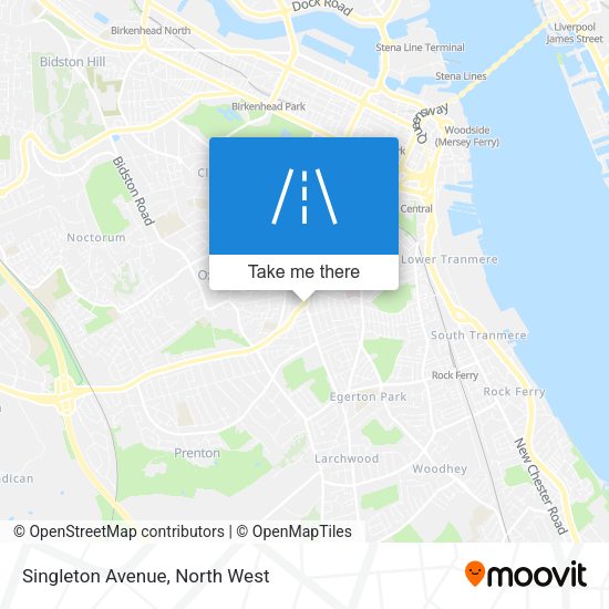 Singleton Avenue map