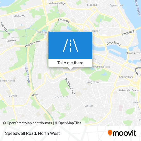 Speedwell Road map