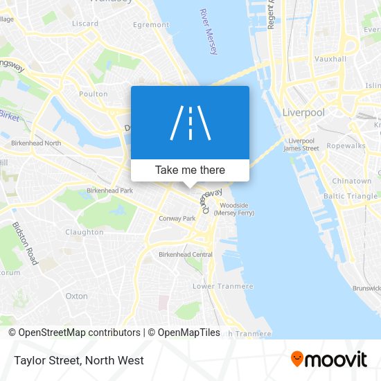 Taylor Street map