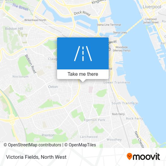 Victoria Fields map