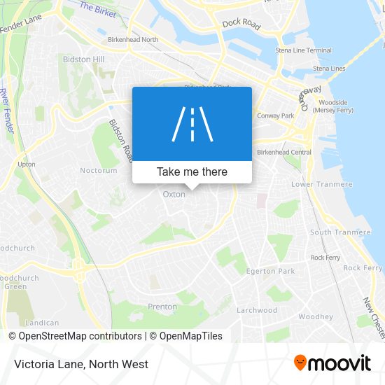 Victoria Lane map
