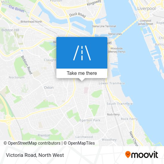 Victoria Road map