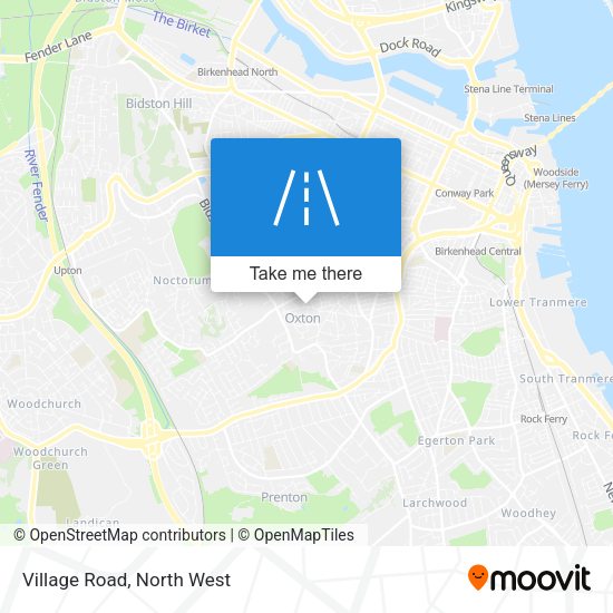 Village Road map