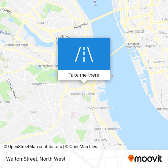 Walton Street map