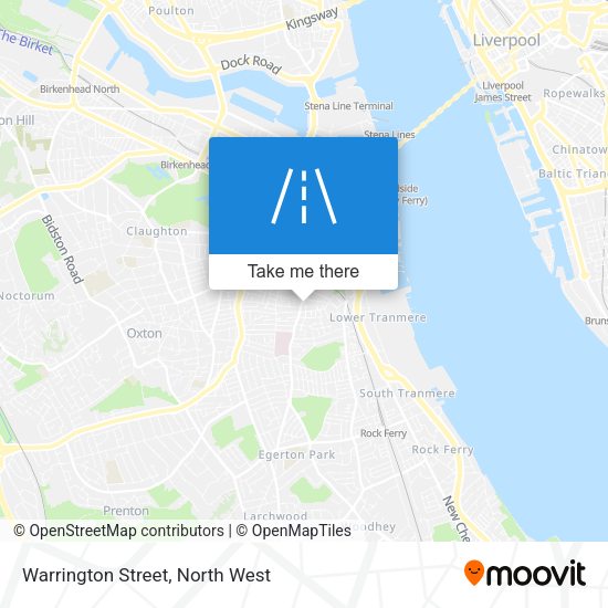 Warrington Street map