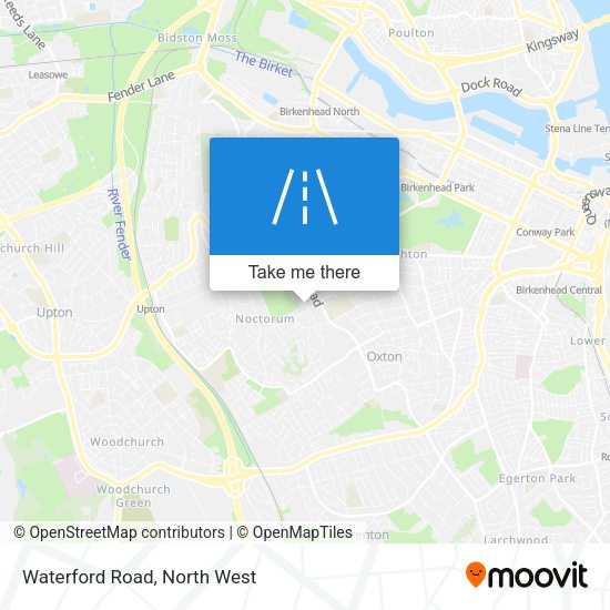 Waterford Road map
